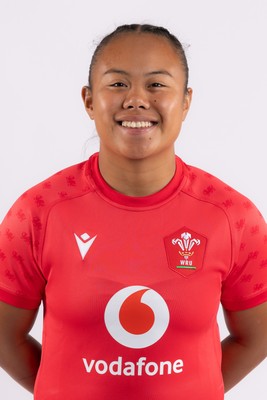 010926 Wales Women WXV Series Squad Portraits - Jenna De Vera