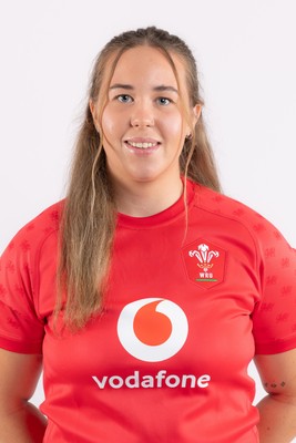 010926 Wales Women WXV Series Squad Portraits - Katherine Baverstock