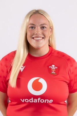 010926 Wales Women WXV Series Squad Portraits - Kelsey Jones