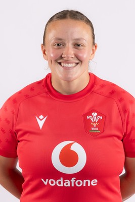 010926 Wales Women WXV Series Squad Portraits - Lleucu George