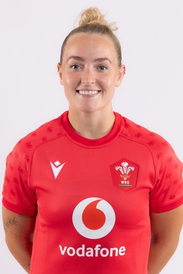 010926 Wales Women WXV Series Squad Portraits - Megan Davey