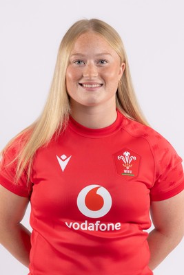 010926 Wales Women WXV Series Squad Portraits - Seren Lockwood