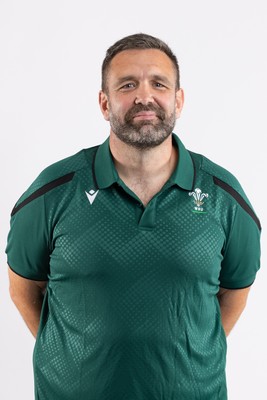 010926 Wales Women WXV Series Squad Portraits - Steve Salvin, Forwards Coach