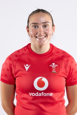 010926 Wales Women WXV Series Squad Portraits - Nel Metcalfe