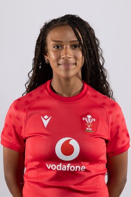 140926 Wales Women WXV Series Squad Portraits - Nia Fajeyisan