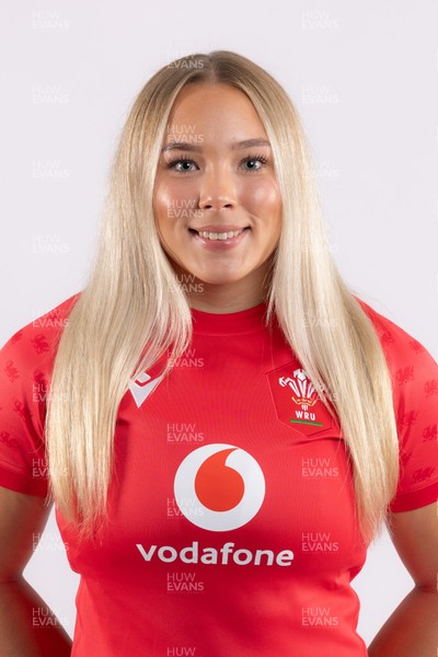 010926 Wales Women WXV Series Squad Portraits - Kelsie Webster