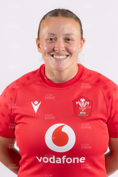 010926 Wales Women WXV Series Squad Portraits - Lleucu George