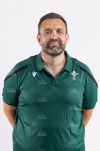 010926 Wales Women WXV Series Squad Portraits - Steve Salvin, Forwards Coach