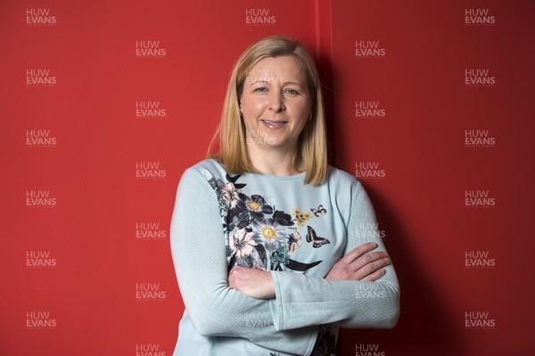 130218 - Wales Women's Football Press Conference - Picture shows Manager Jayne Ludlow