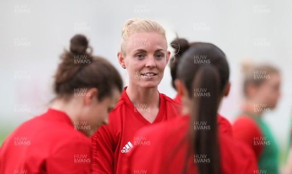 280519 - Wales Women's Football Squad Training Session, USW, Treforest -Wales' Sophie Ingle during training at USW Treforest