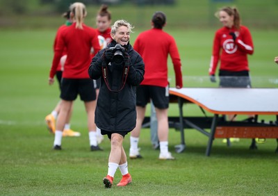 Wales Womens Football Training 301120