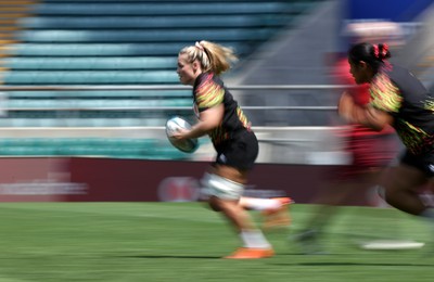 260626 - Wales Womens Rugby Captains Run at Twickenham ahead of their game against the Barbarians tomorrow - Alex Callender