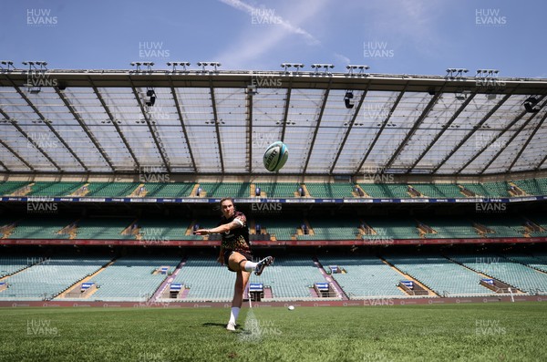 260626 - Wales Womens Rugby Captains Run at Twickenham ahead of their game against the Barbarians tomorrow - Kiera Bevan