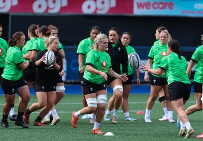 250926 Wales Women Captain’s Run - Alex Callender during Captains Run at Cardiff Arms Park ahead of the WXV match against the USA