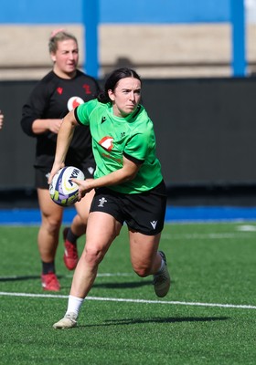 250926 Wales Women Captain’s Run - Sian Jones during Captains Run at Cardiff Arms Park ahead of the WXV match against the USA