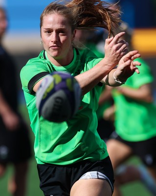 250926 Wales Women Captain’s Run - Lisa Neumann during Captains Run at Cardiff Arms Park ahead of the WXV match against the USA
