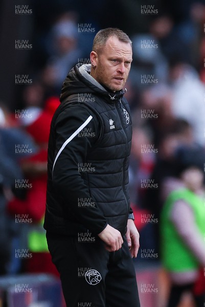 180223 - Newport County v Walsall, EFL Sky Bet League 2 - Walsall manager Michael Flynn at the end of there match
