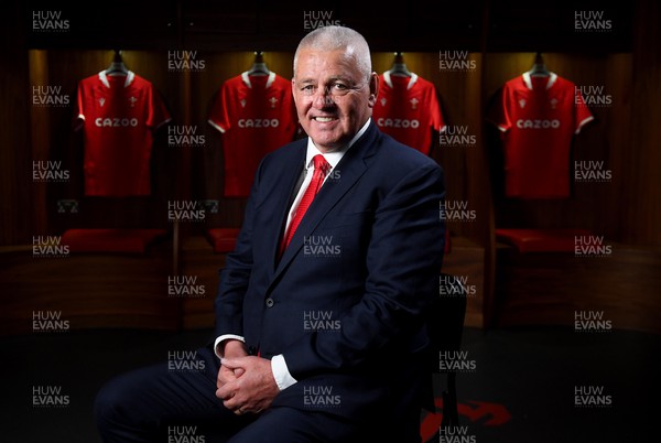 131222 - Welsh Rugby Union Photocall - Warren Gatland after being named Wales Head Coach at Principality Stadium, Cardiff