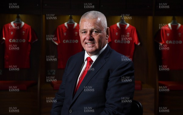 131222 - Welsh Rugby Union Photocall - Warren Gatland after being named Wales Head Coach at Principality Stadium, Cardiff