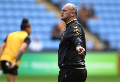 120921 - Wasps v Dragons - Preseason Friendly - Wasps head coach Lee Blackett