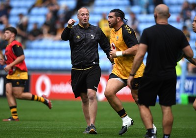 120921 - Wasps v Dragons - Preseason Friendly - Wasps head coach Lee Blackett