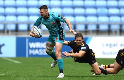 120921 - Wasps v Dragons - Preseason Friendly - Josh Lewis of Dragons