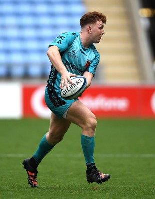 120921 - Wasps v Dragons - Preseason Friendly - Aneurin Owen of Dragons