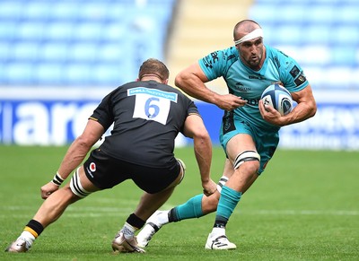 120921 - Wasps v Dragons - Preseason Friendly - Ollie Griffiths of Dragons