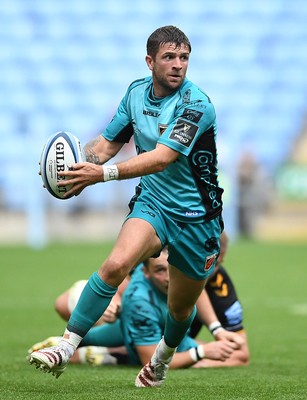 120921 - Wasps v Dragons - Preseason Friendly - Lewis Jones of Dragons