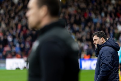 030224 - Watford v Cardiff City - Sky Bet League Championship - Erol Bulut manager of Cardiff City looks on