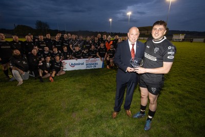 060526 - Wattstown v Ynysybwl - Mid District Division Two Cup Final - Admiral National League Two East Central Trophy Presentation - 