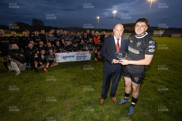 060526 - Wattstown v Ynysybwl - Mid District Division Two Cup Final - Admiral National League Two East Central Trophy Presentation - 