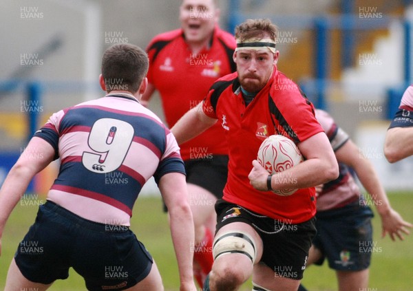 250413 Welsh Academicals RFC v Cardiff Medicals RFC - Dr Jack Matthews Tribute match -Welsh Academicals' Stuart Worrall