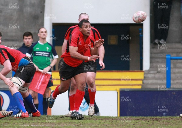 250413 Welsh Academicals RFC v Cardiff Medicals RFC - Dr Jack Matthews Tribute match -Welsh Academicals' Cabi Ni Wasa