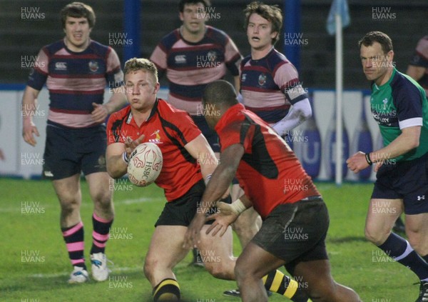 250413 Welsh Academicals RFC v Cardiff Medicals RFC - Dr Jack Matthews Tribute match -Cardiff Academicals' Tristan Trehan