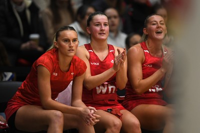 221125 - Welsh Feathers v Zimbabwe Gems - International Netball Match - Bethan Dyke of Wales