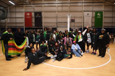 221125 - Welsh Feathers v Zimbabwe Gems - International Netball Match - 