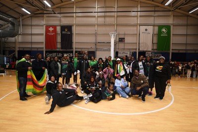 221125 - Welsh Feathers v Zimbabwe Gems - International Netball Match - 