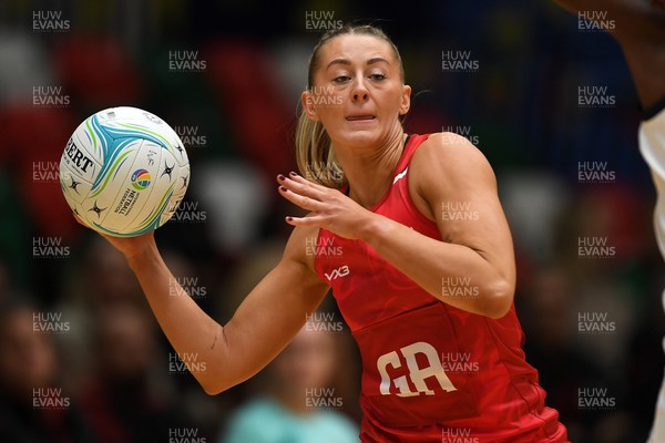 221125 - Welsh Feathers v Zimbabwe Gems - International Netball Match - Phillipa Yarranton of Wales