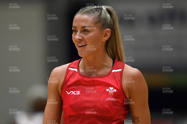 221125 - Welsh Feathers v Zimbabwe Gems - International Netball Match - Phillipa Yarranton of Wales
