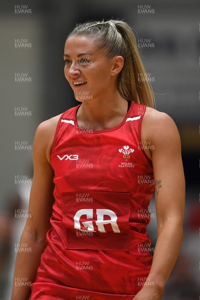221125 - Welsh Feathers v Zimbabwe Gems - International Netball Match - Phillipa Yarranton of Wales