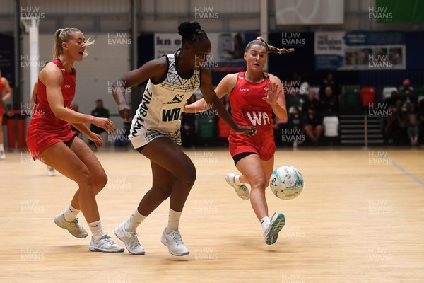 221125 - Welsh Feathers v Zimbabwe Gems - International Netball Match - Bethan Dyke of Wales