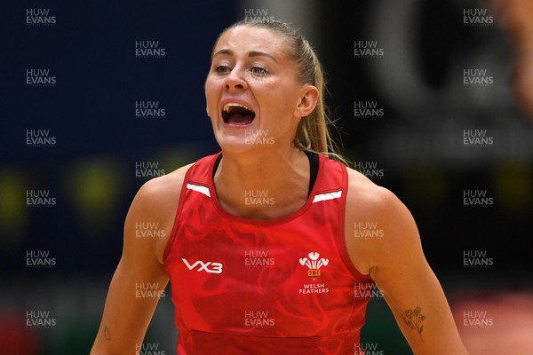 221125 - Welsh Feathers v Zimbabwe Gems - International Netball Match - Phillipa Yarranton of Wales