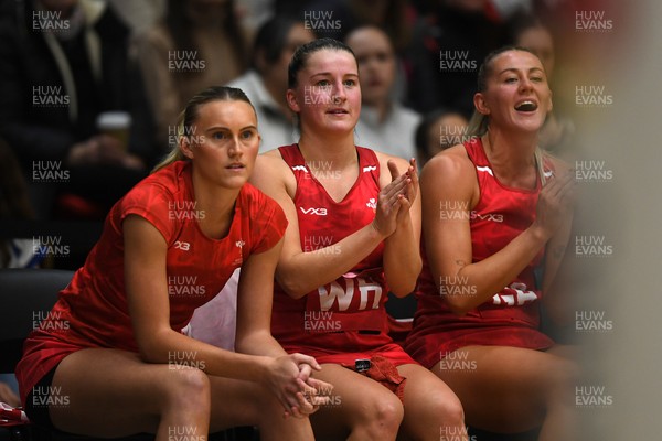 221125 - Welsh Feathers v Zimbabwe Gems - International Netball Match - Bethan Dyke of Wales