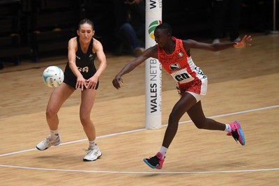 231125 - Welsh Feathers v Zimbabwe Gems - International Netball Match - 