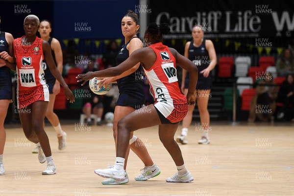 231125 - Welsh Feathers v Zimbabwe Gems - International Netball Match - 