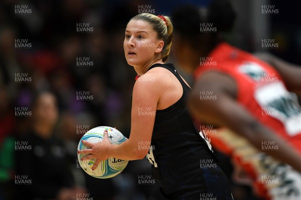 231125 - Welsh Feathers v Zimbabwe Gems - International Netball Match - Bethan Dyke of Wales