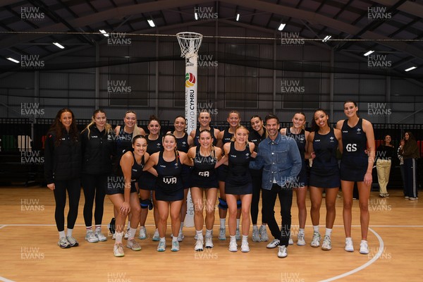 231125 - Welsh Feathers v Zimbabwe Gems - International Netball Match - Wales team picture