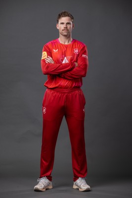 240726 - Welsh Fire Men Squad Portraits - Lockie Ferguson