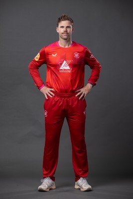 240726 - Welsh Fire Men Squad Portraits - Lockie Ferguson